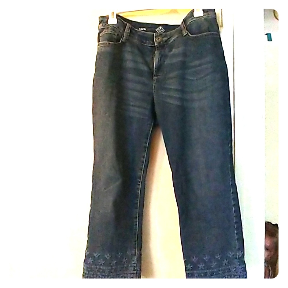 Capri jeans